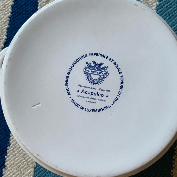 Villeroy & Boch Acapulco Covered Casserole Bowl Dish 8” - Picture 5 of 9